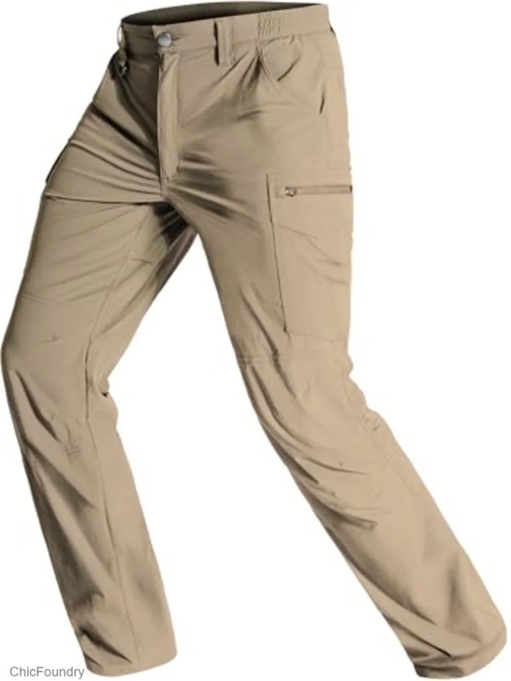 Men's Lightweight Hiking Pants Water Resistant Quick Dry Breathable Stretch